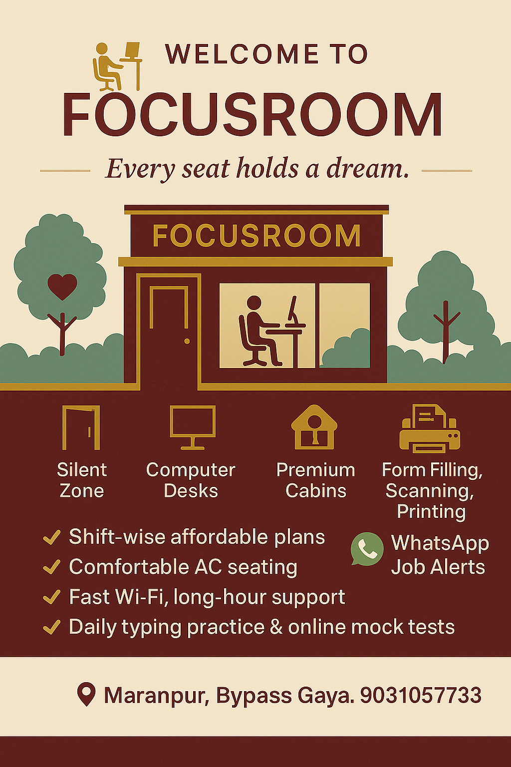 Welcome to FocusRoom